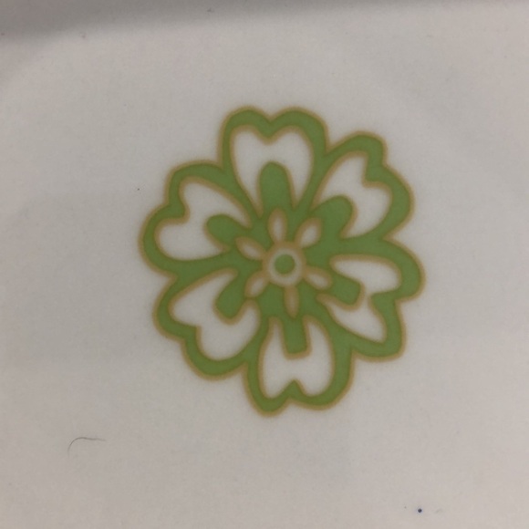 Vintage  Vera Bradley ceramic dish Capri blue paisley Andrea by Sadek - Picture 6 of 10